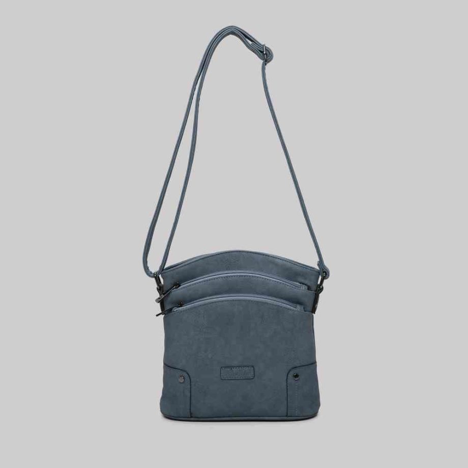 Molshine Damen Handtasche Aus Veganem Leder – Retro Umhängetasche Mit Abnehmbarem Gurt, 23x12x18 Cm